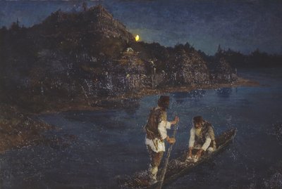 Messenger, 1897 av Nikolai Konstantinowitsch Roerich
