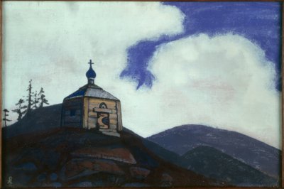 N.K. Roerich, kapellet til St. Sergius av Radonezh av Nikolai Konstantinowitsch Roerich