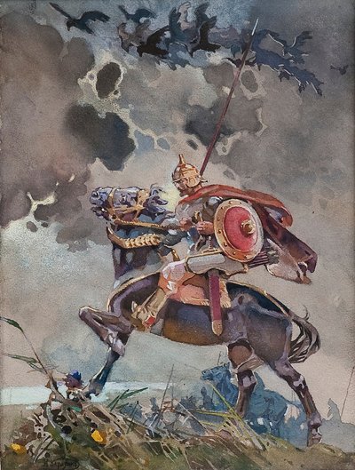 Rytter av Nikolai Nikolayevich Karasin