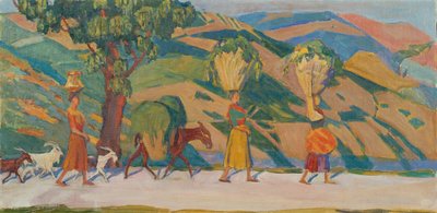 The Sabine Hills, 1909-1912 av Nikolai Pavlovich Ulyanov