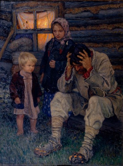 Sorg, 1909 av Nikolai Petrovich Bogdanov Belsky