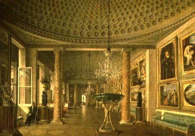Bildegalleriet i Stroganov-palasset, St. Petersburg av Nikolai Stepanovich Nikitin