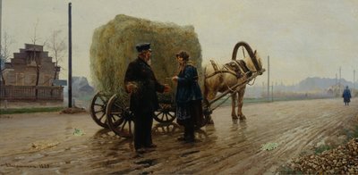 Avtale, 1889 av Nikolaj Alekseevich Kasatkin