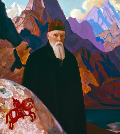 Reproduksjon av Portrait of Nikolai Roerich