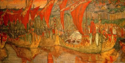 Vladimirs tur til Korsun av Nikolai Konstantinowitsch Roerich