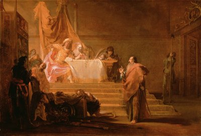 Solon før Croesus av Nikolaus Knüpfer