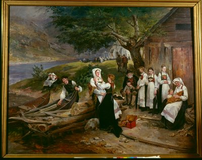 På kirkens grunn av Nils Bergslien