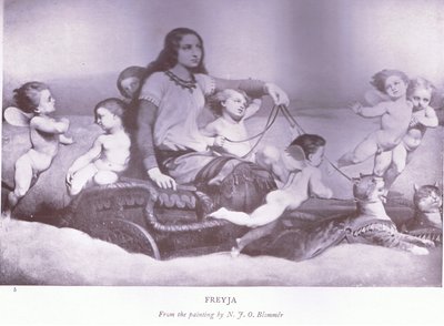 Freyja, 1920-tallet av Nils Blommer