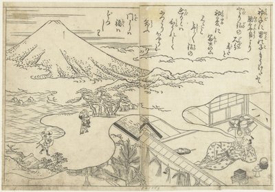 Drømmer om Fuji av Nishikawa Sukenobu (attributed to)