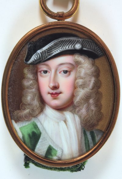 Lady Henrietta Cavendish Holles Harley (emalje på gull) av Noah or Seeman Abraham (fl.1751) (attr.to) Seaman