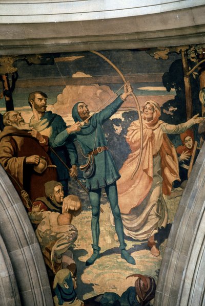 Robin Hood og hans elskerinne Mariam av Noel Denholm Davies