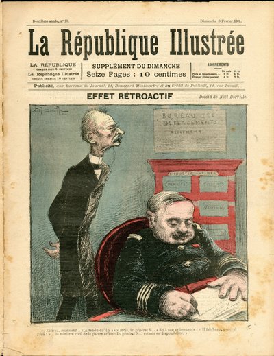 Cover av "" Republique illustree"" av Noel Dorville