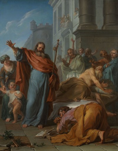 The Miracles of Saint James the Greater, 1726 av Noel Nicholas Coypel