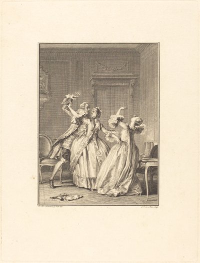 Belgen av Noël Le Mire after Jean Michel Moreau