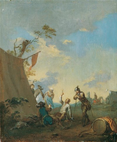 Soldater i leiren av Norbert Grund