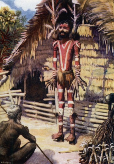 A Memorial Effigy, Malekula, New Hebrides av Norman Hardy