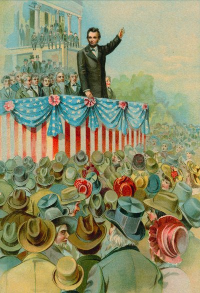 Abraham Lincolns andre innvielse av North American