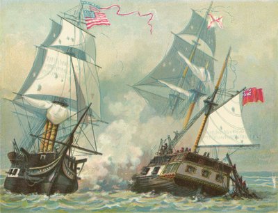Kamp mellom grunnloven og Guerriere av North American