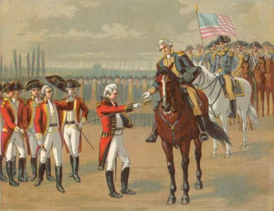 Overgivelsen av Cornwallis av North American