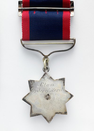 Indian Order of Merit, Military Division, tildelt Havildar Biaz, The Queen