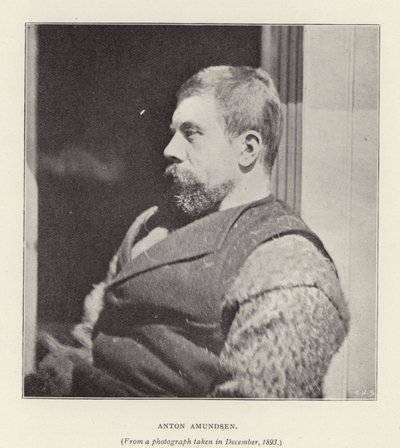Anton Amundsen (s/hvitt bilde) av Norwegian Photographer