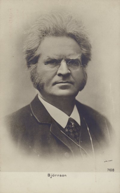 Bjornstjerne Bjornson (1832-1910), norsk nobelprisvinnende forfatter av Norwegian Photographer