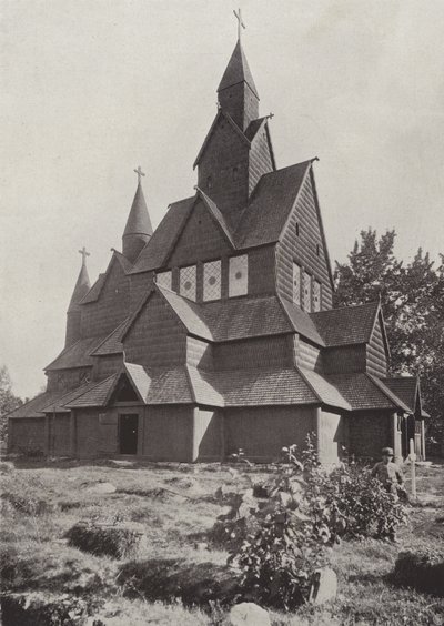 Hitterdal tømmerkirke av Norwegian Photographer