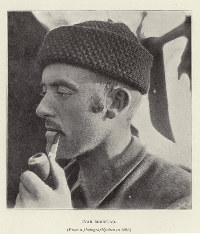 Ivar Mogstad (b/w photo) av Norwegian Photographer