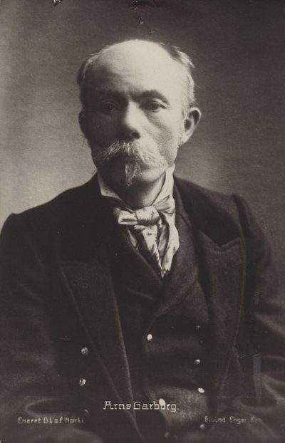 Portrait of Arne Garborg av Norwegian Photographer
