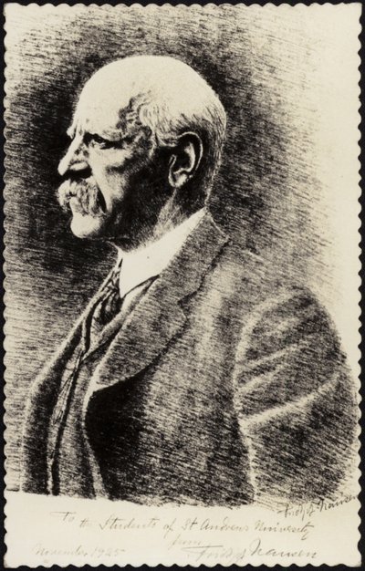 Fridtjof Nansen (1861-1930), norsk oppdagelsesreisende, diplomat og humanitær av Norwegian School