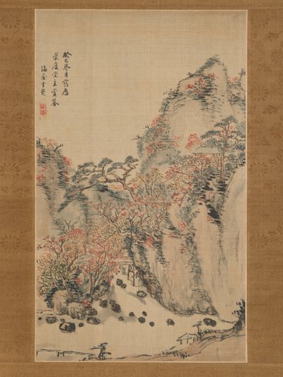 Høstlandskap ved Eigenji, 1833. av Nukina Kaioku