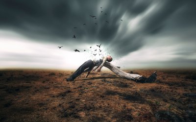 Surrealistisk mannlig frihet av Nuno Araujo