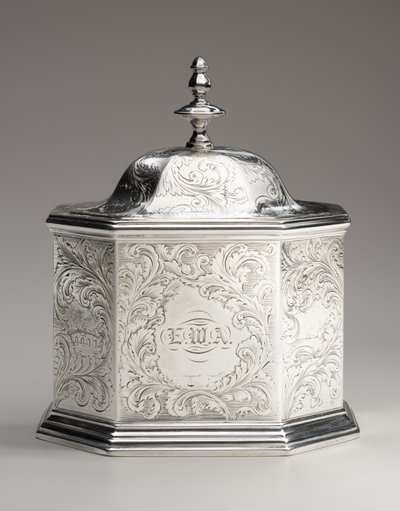 Tebeholder, 1845 av Obadiah Rich