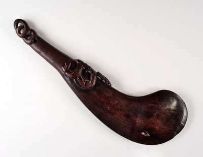 War Club (Wahaika), tidlig på 1800-tallet (tre) av Oceanic Oceanic