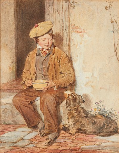 Tigger om utklipp (akvarell) av Octavius Oakley