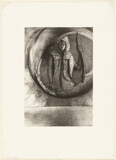 And Beyond, Astral Idol, Apotheosis, plate 2 av 6 av Odilon Redon