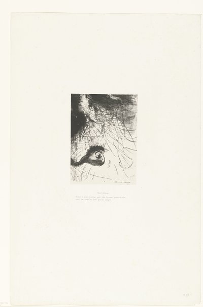 Antonius: Et sted må det eksistere arketyper hvis kropper bare er refleksjoner Sainte Antoine: Il doit y avoir, quelque part, des figures primordiales, dont les corps ne sont que les images Tentation de Saint-Antoine (2) (serietittel) Forespørsel fra d av Odilon Redon