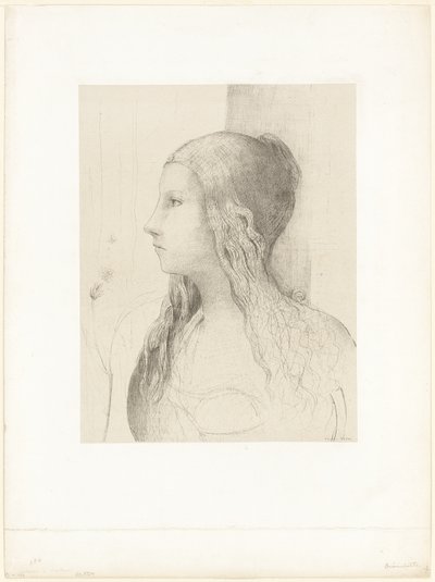 Brünnhilde (Amurgul zeilor) norvegiană av Odilon Redon