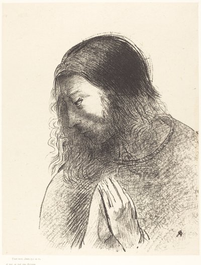 Det er jeg, Johannes, som så og hørte disse tingene (Og jeg, Johannes, så disse tingene og hørte dem av Odilon Redon