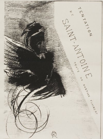 Cover fra The Temptation of Saint Anthony (første serie) av Odilon Redon