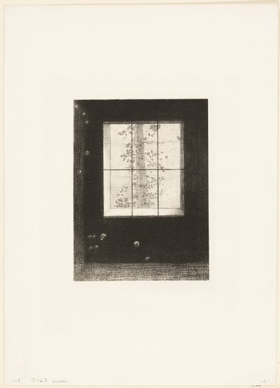 Dag, plate 6 fra Dreams av Odilon Redon