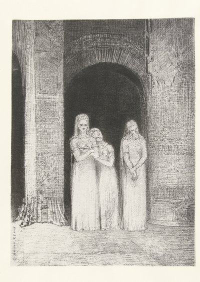 Prestinnene var på vakt Prestinnene ventet La Nuit (serietittel) The Night (serietittel) av Odilon Redon