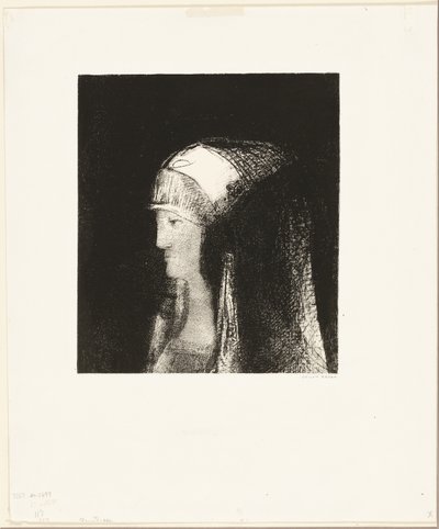Druide av Odilon Redon