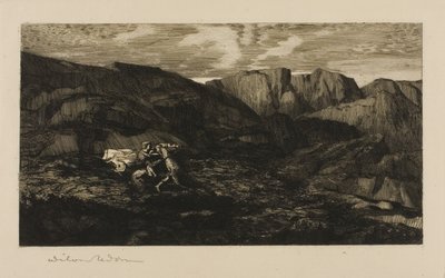 Frykt av Odilon Redon