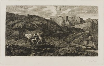 Frykt av Odilon Redon