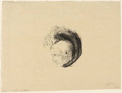 Frontispice for The Idealist Movement in Painting av André Mellerio av Odilon Redon
