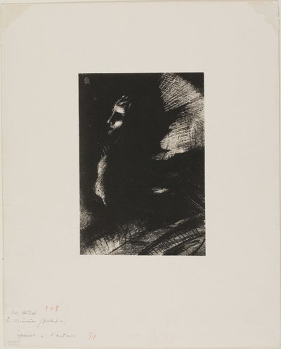 Frontispice for Les Chimères av Jules Destrée av Odilon Redon
