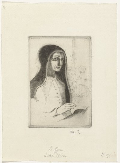 Boken Boken (Sainte-Thérèse) av Odilon Redon
