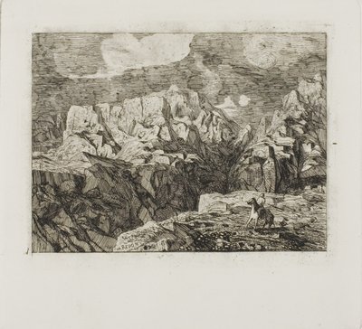 Rytter i fjellet av Odilon Redon