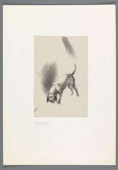 Han stirret på meg med et så merkelig uttrykk The High House, 6 lithos omslag titelblad Het Spookhuis, La Maison Hantée, illustrasjoner ved tekst av Bulwer-Lytton, i den franske oversettelsen av René Philipon, (serietittel) av Odilon Redon